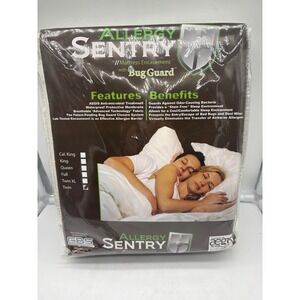 NEW Allergy Sentry Twin Mattress Encasement Bug Guard Waterproof Bed Bug Cover